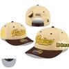 For American style32Baseball team cap with three-dimensional embroidery, all-cotton curved cap, adjustable cap, hip-hop cap