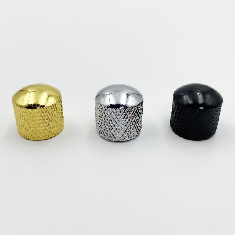 2Pcs 18*18Mm Tone Top Potentiometer Volume Control Rotary Knobs For 6Mm Shaft Guitar Volume Iron Knob