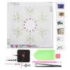 Diamond Painting Clock Kit Silent DIY Hanging Craft Living Room Wall Decorations