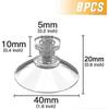 Ventouse 40 mm, 8 Pièces Ventouses Filetages M5 Acier Inoxydable, Ventouses - Pjun