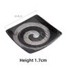 Japanese Ceramic Square tray Dining Food Plate Creative Coarse Ceramic Tableware Snack Dessert Sushi Dishes pasta plate sets