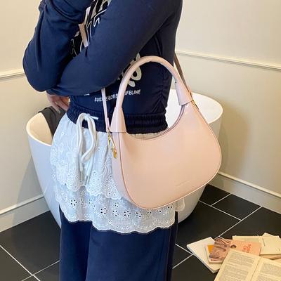 Unterarmtasche Damen neue Linie Mode lässig vielseitige Schultertasche High Sense Messenger Knödeltasche
