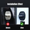 For Chrey Jetour G700 Traveller Shanhai T1 T2 L6 L7 L9 Freelander 4Pcs Silicone Door Lock Protector Lock Cover Dustproof Sticker