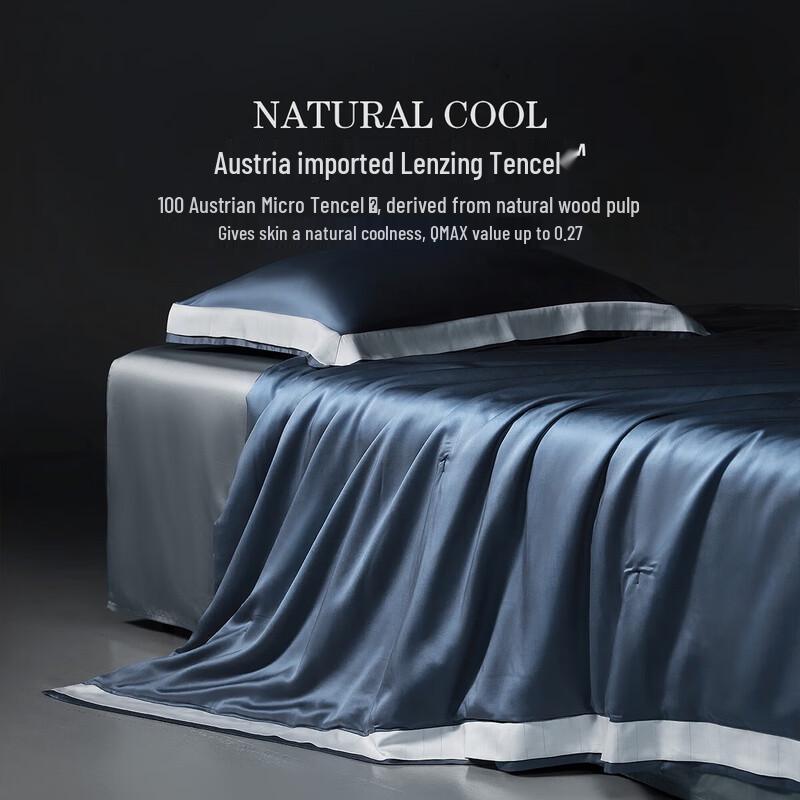 

Mercury Home Textiles 100S Washable Mulberry Silk Summer Quilt