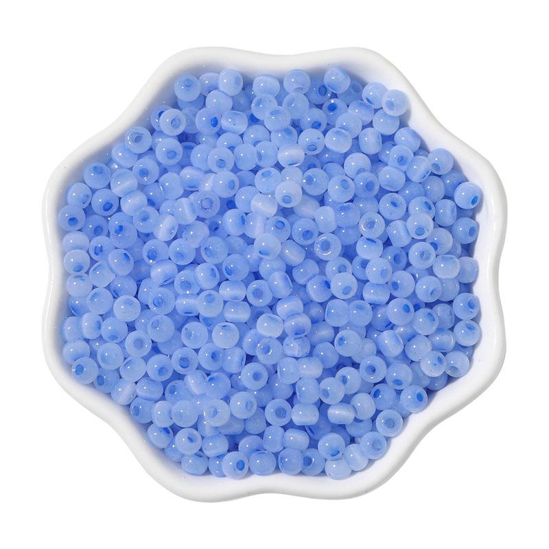 4mm kocie oko jadeitowe szkło lodowe koraliki ryżowe koraliki luźne diy ręcznie robione bransoletka naszyjnik akcesoria