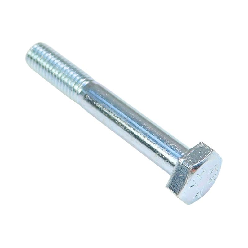 Hexagonal Head Screw, Partial Thread M10x70, Class 8.8, DIN931, White Galvanized