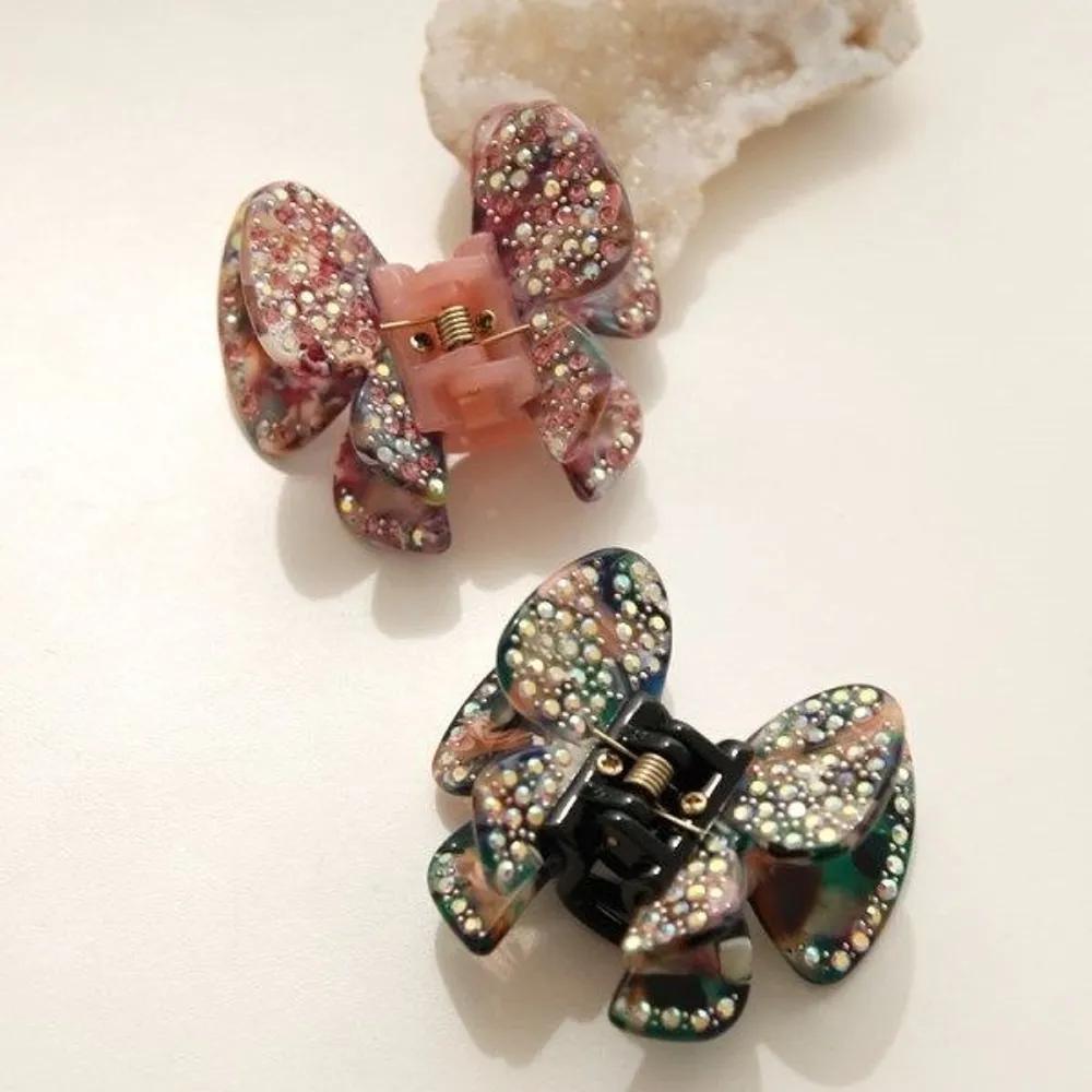 bydaisy Cubic Butterfly Marble Hair Clip Bh0937 pink