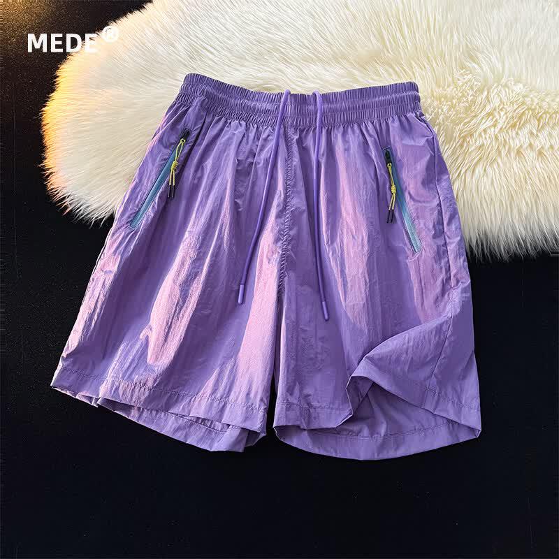 MEDE Men s Ice Silk Quick-Dry Cargo Shorts M