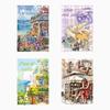 20 pcs Large size Vintage INS Stickers book Adhesive Diy Decorative Hand Account Diary Album Scrapbooking Junk Journal Supplies