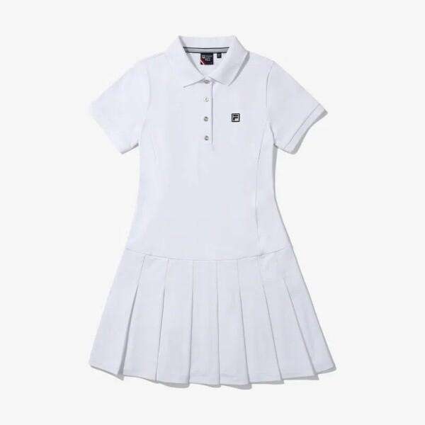 

Fila Pleated Collar Dress Fs2opg2362fwhi 100(L)