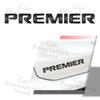 3D Metal Car Styling Premier Letter Logo Rear Trunk Fender Sticker Side Badge Decor For Chevrolet Captiva Colorado Cruze Malibu la2