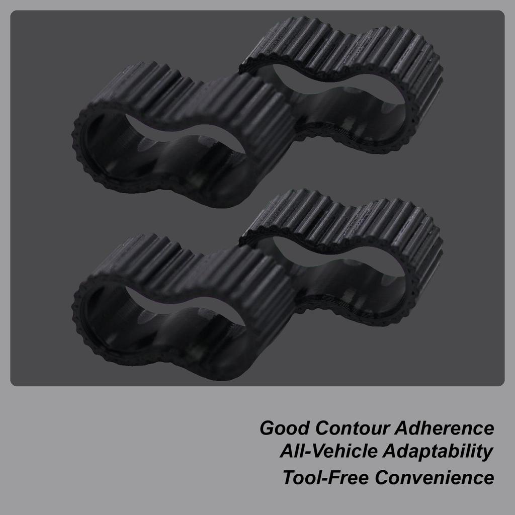 Car Antifreeze Wiper Stands 3D Printed Fixing Racks Multi-functional Hose Clamp For Trailer RV Truck Automotive Sedan