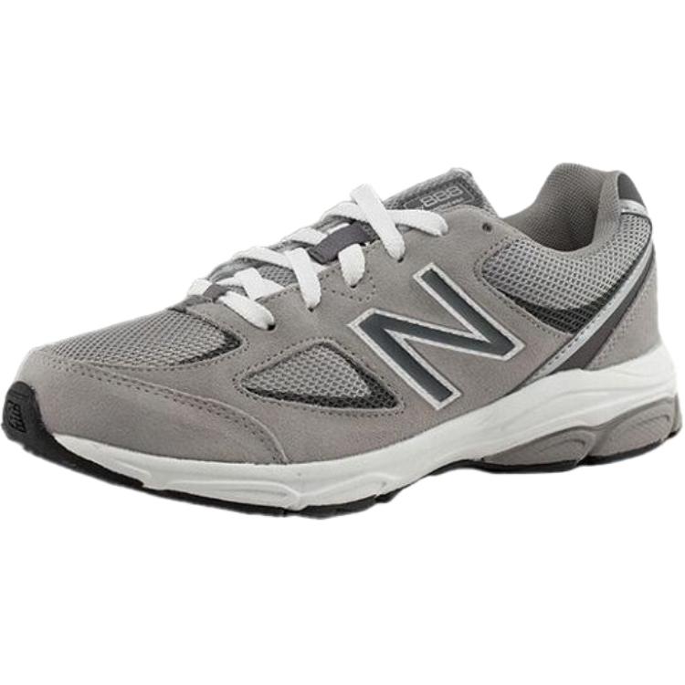

New Balance NB 888 Замшевые Удобные Универсальные Низкие Кроссовки для Бега Детские кроссовки Серый GK888GS2 36