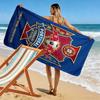 Telo mare Gloria del Calcio Portoghese Campeggio all'aperto Telo mare per foto vacanza Lungomare Telo per piscina esterna Telo da bagno ad asciugatura rapida