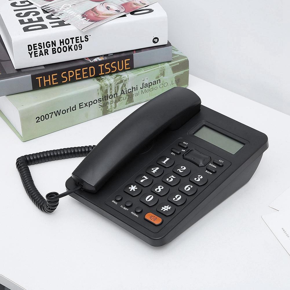  Landline Telephone, Wired   Home Phone with Caller ID Display   Function Flash Function, for   