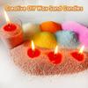 100g Colored Wax Sand for Candle Making  Creative DIY Candle Granules Wax for Home Party Decoration