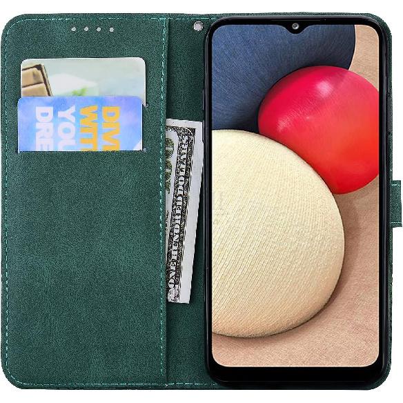 

Совместимый с Galaxy S25 Ultra Чехол-кошелек Винтажный тисненый дизайн бабочки с держателями для карт, функцией подставки, откидной чехол из ПУ кожи для Galaxy S25