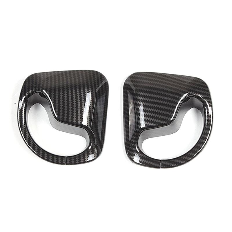 

ABS Carbon Fiber For Land Rover Range Rover Vogue L460 2026-2026 Car Front Seat Belt Decorative Cover Car Interior Accessories