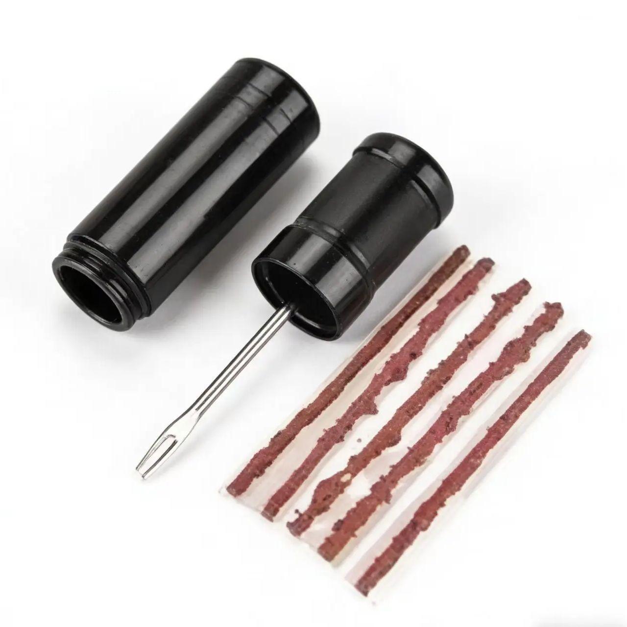 

Emergency Tubeless Tire Repair Strips with Stirring Glue for Quick Car Motorcycle & Bike Tyre Puncture Fix