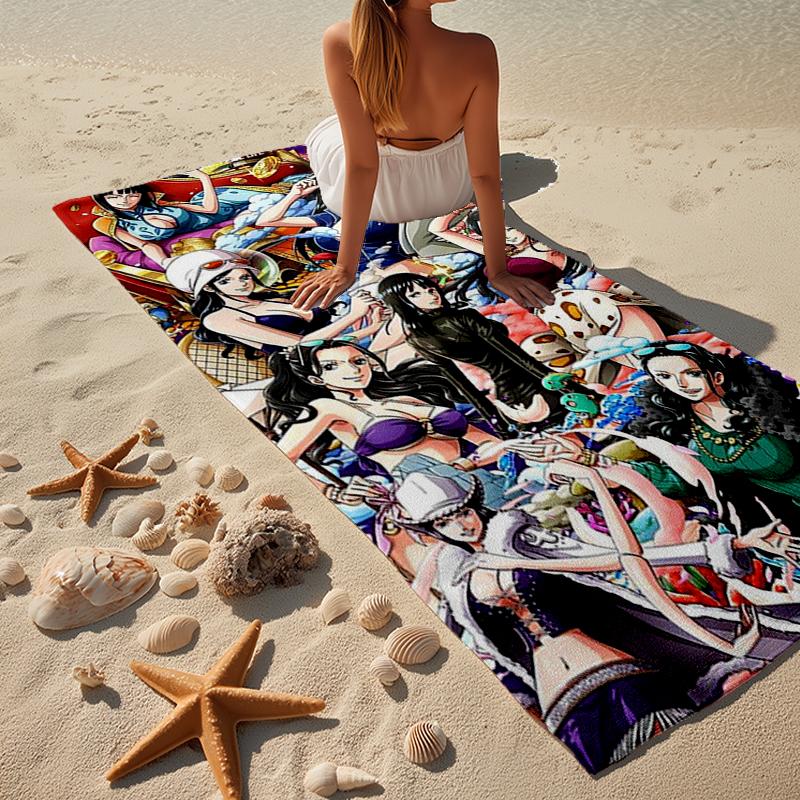 Adventure On The High Seas Pirate Beach Towel, Super Soft Microfiber, Gift for Her/Him, Birthday, for Pool, Beach, Travel, Home Decor Fan Gifts