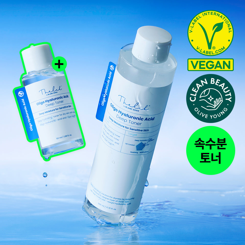THE LAB by Blanc Doux Low Molecular Hyaluronic Acid Deep Toner 200ml + 50ml