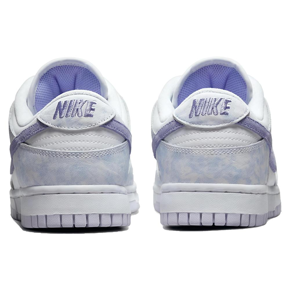 Nike Dunk Slip Resistant Low top Skateboard Shoes Women's Purple White DM9467-500(Team1007-)