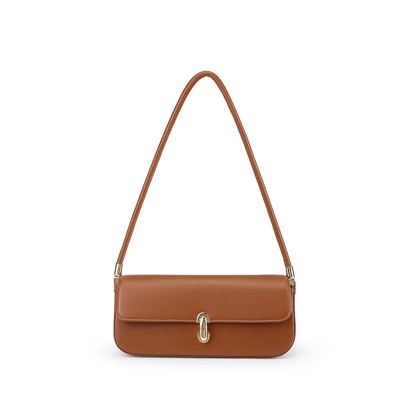 High-end French Baguette Bag, A Niche Commuter Underarm Bag for Women, and A Versatile Shoulder Bag