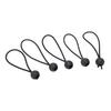 5 Pcs Tarp Clips and Ball Bungee Cords Outdoor Heavy Duty Elastic Cord Rope Sets for Canopy Tarp Tent