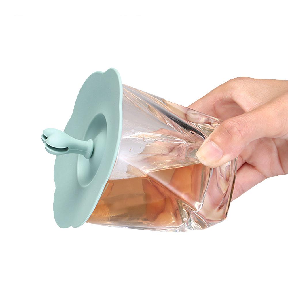 1PC Waterproof Silicone Airtight Seal Cup Cover Coffee Mug Healthy Leakproof 1PC Waterproof Silicone Airtight Seal Cup Cover Coffee Mug Healthy Leakproof