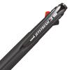 Mitsubishi 3-Color Ballpoint Pen Jetstream 0.7mm Easy-Writing Transparent Black SXE340007T.24