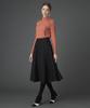 Pelimela Marigold Trench Skirt (Black)