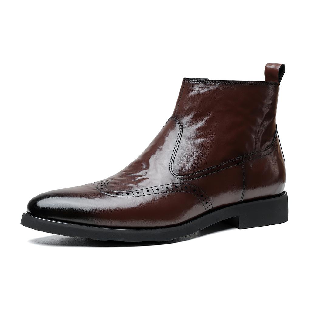 Men Boots High Top Shoes Fashion Style Winter Walking and Commuting Casual Outdoor Travel Seasonal Everyday Footwear Sizes 38-44