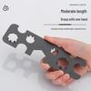 Universal Stainless Steel Aerator Wrench for Basin Faucets and Vanity Washbasins