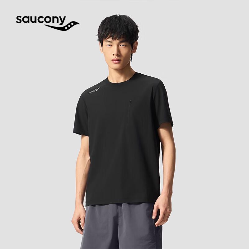 Saucony Men s Breathable Loose Fit Crew Neck T-Shirt M 10170₽