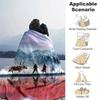 1pc. Winter Wonderland Outdoor Blanket, Perfect for Home, Office, or Gift, Cozy and Versatile for All Seasons