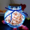 Luminous Starry Sky Glass Wish Bottle with Cork - Creative Gift for Birthdays or Women's Day