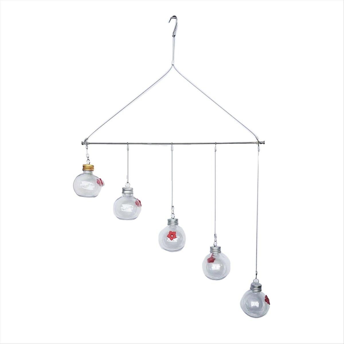 2025+ Charming Wind Chimes Bird Feeders Garden Decor Bird Feeder for Outdoors,Window Bird Feeders for Viewing China Mainland