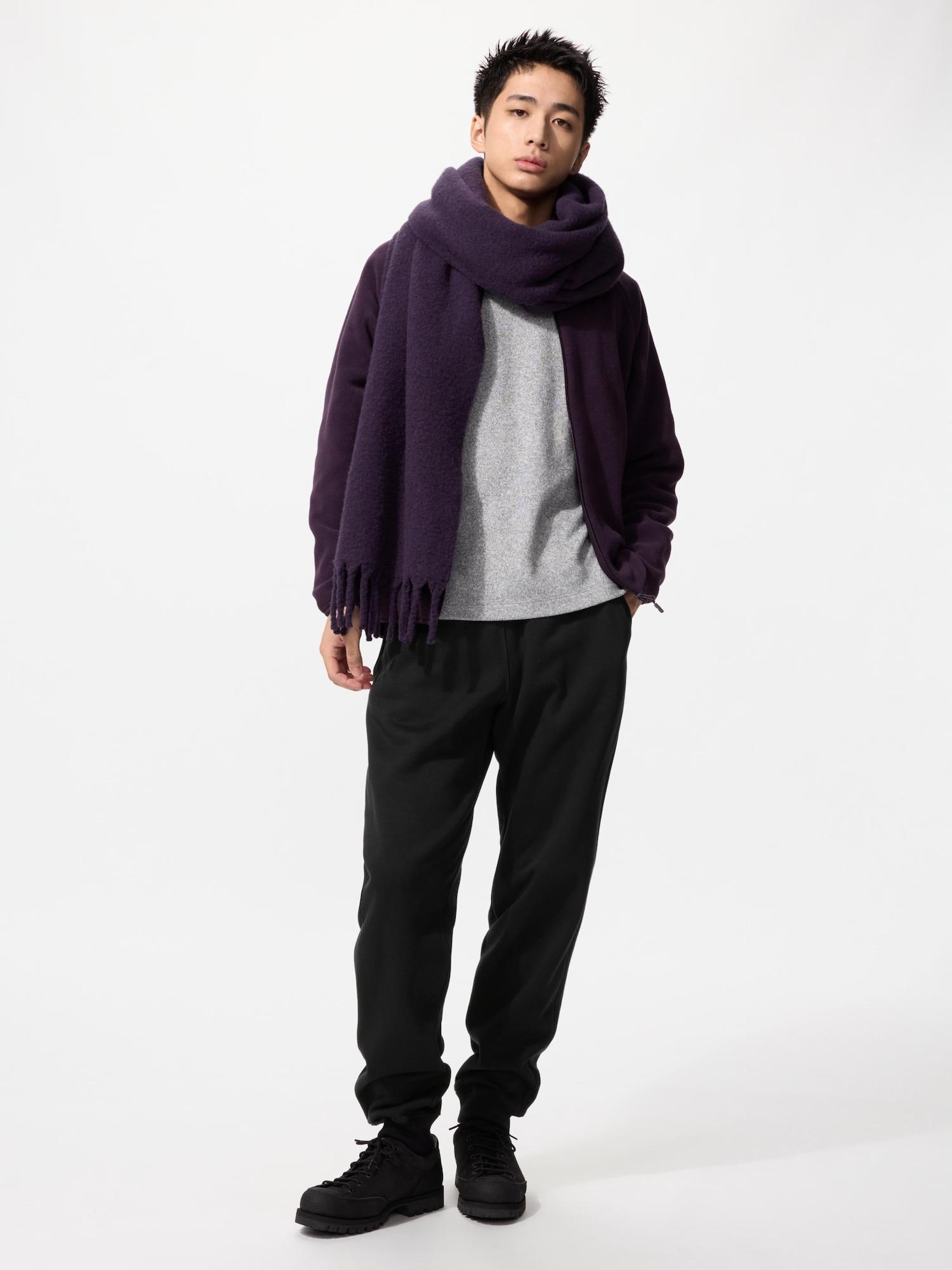 

Спортивные штаны Uniqlo Heattech Boa Длина ноги 73 79 см Длинная длина 09 BLACK/MEN XS