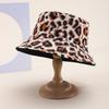 Bucket Style Basin Hat Leopard Patterned Fisherman Hat Beach Sun Protect Hat  Outdoor Travel