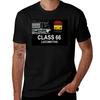 KOSZULKA z lokomotywą CLASS 66 dla dużych i wysokich Basic Tee Shirt