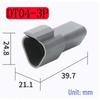 DT Series 2-12 Pin Waterproof Auto Connector (Deutsch Type) with Crimped Terminals