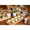 FAB SLABS Cutting Board, Paddle, Natural Camphor Wood, 500mm X 200mm X 30mm (Large)