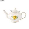 Ceramic Cups Flower Tea Pot Kettle Afternoon Tea Maker Water Bottle Water Cup Coffee Cups Tea Brewing Utensils Breakfast Cup