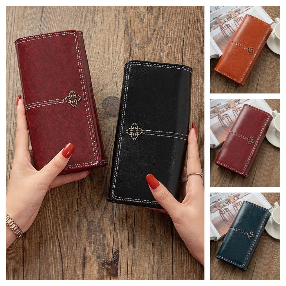 

Multiple Card Slots RFID Blocking Folding Wallet Waterproof Credit Card Clutch Bag Male синій