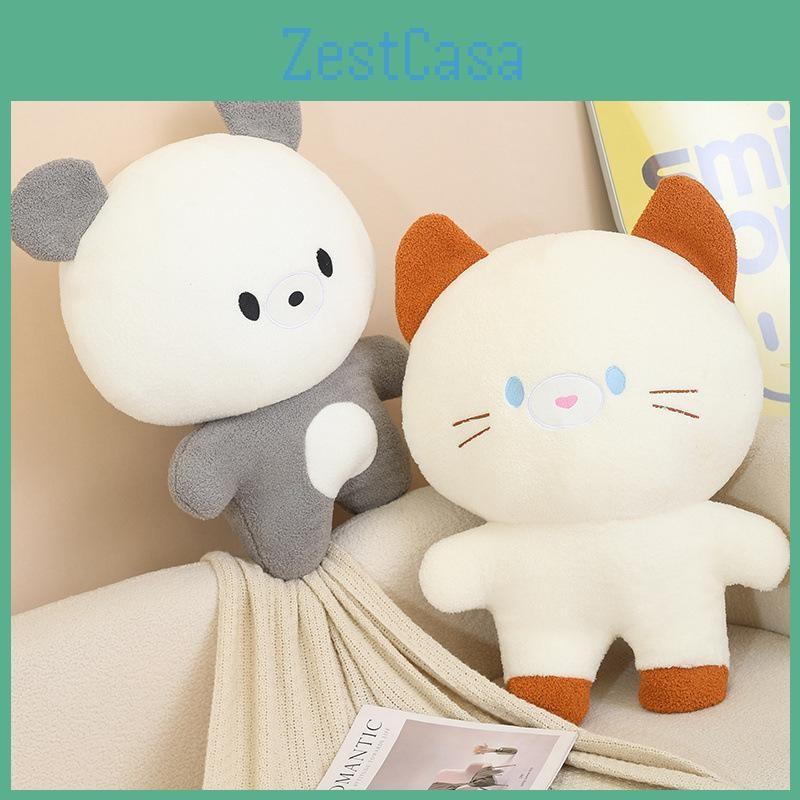 Toy Bear Plush Cat Doll Stuffed Animal Cartoon Doll Home Decor Cartoon Gift
