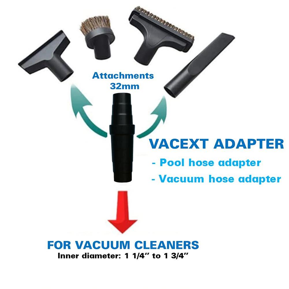 Slangeadapter Adaptersett Bassengforsyning Robotrenserdeler
