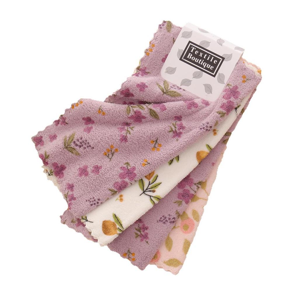 Coral Fleece Absorbent Kitchen Dishcloth - Small, Thick, Easy-to-Use Hand Towel for Dishwashing