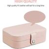 Jewellery Box Organiser Small Travel Pu Leather Jewelry Storage Case For Rings Earrings Necklace Bracelets Faux Leather Jewelry Gift Box Girls Womendo