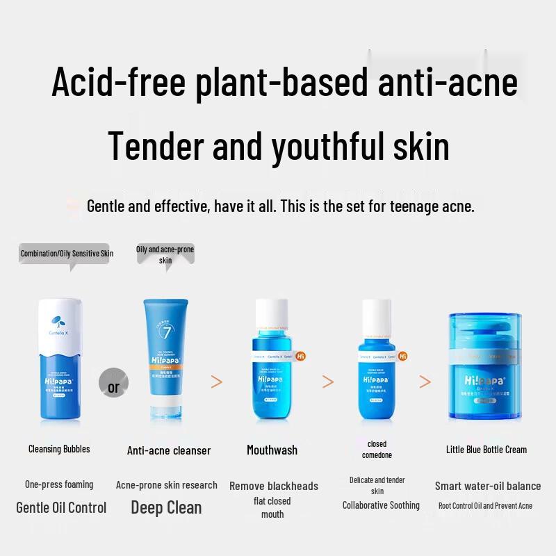 Hi!papa Teen Oil Control Acne Facial Cleanser