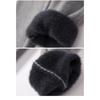 Large Mink Fleece Leggings for Women, Worn for Autumn and Winter, with Thick Fleece for Warmth. High Waisted, Tight Fitting, Elastic, and Small Feet
